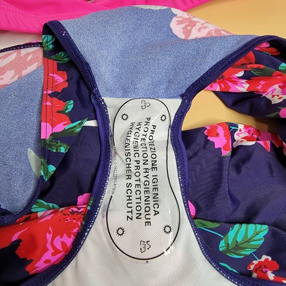 Women's Halter Bikinis High Waist Bikini Bottom Two Piece Bathing Suit NEW - Picture 14 of 15